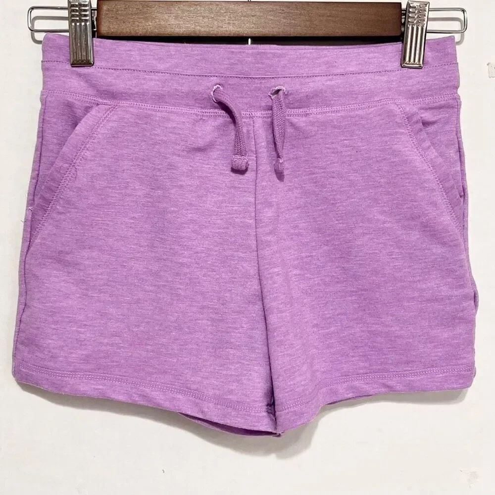 32 Degrees Cool Purple Pull-On Shorts Girls Size S 7-8
